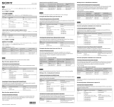 Sony FDR-AX1E Manual de utilizare