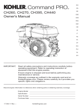 Kohler CH 395 Manualul proprietarului