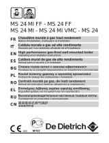 DeDietrich MS 24 Instrucțiuni de utilizare