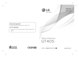 LG GT405.APRTBK Manual de utilizare