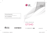 LG GT540.APOLBK Manual de utilizare