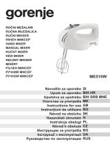 Gorenje ME510W Manual de utilizare