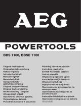 Aeg-Electrolux BBSE 1100 Manualul proprietarului