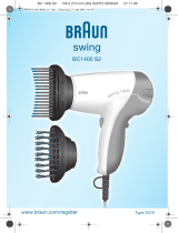 Braun BC1400 S2, swing Manual de utilizare