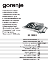 Gorenje GG1200E Manualul proprietarului