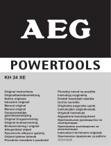 AEG KH 24 XE Manualul proprietarului