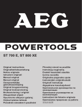 AEG ST 700 E Manualul proprietarului