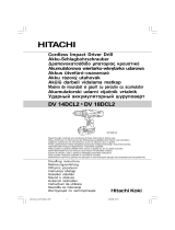 Hitachi DV 18DCL2 Manual de utilizare