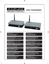 König VID-TRANS600 Manualul proprietarului
