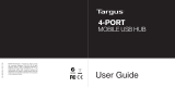 Targus 4-Port Manual de utilizare