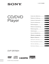 Sony DVP-SR760H Manualul proprietarului