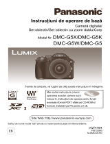 Panasonic DMCG5WEG Ghid de inițiere rapidă