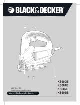 BLACK+DECKER KS601E Manual de utilizare