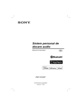 Sony RDP-X200iP Instrucțiuni de utilizare