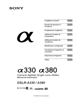 Sony DSLR-A330 Instrucțiuni de utilizare