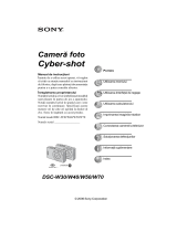 Sony DSC-W30 Instrucțiuni de utilizare