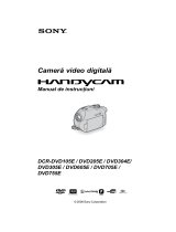 Sony DCR-DVD105E Manual de utilizare