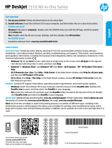 HP Deskjet 1510 series Manualul proprietarului