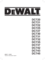DeWalt DC732 Manual de utilizare