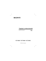 Sony VCT-80AV Instrucțiuni de utilizare