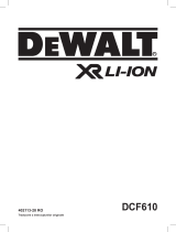 DeWalt DCF610 Manual de utilizare