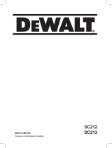 DeWalt DC212K Manual de utilizare