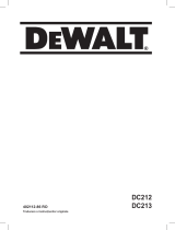 DeWalt DC213KL Manual de utilizare