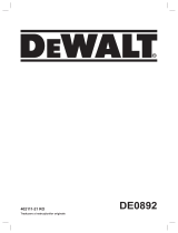 DeWalt DE0892 Manual de utilizare