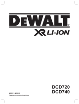 DeWalt DCD740 Manual de utilizare