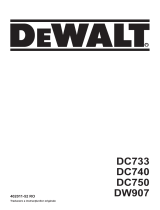 DeWalt DC740 Manual de utilizare