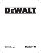 DeWalt DWE7491 Manual de utilizare