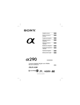Sony DSLR-A290L Instrucțiuni de utilizare