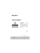 Sony ILCE-3000K Instrucțiuni de utilizare