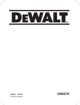 DeWalt DW087K Manual de utilizare