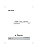 Sony SRS-X5 Instrucțiuni de utilizare