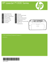 HP LASERJET P1007 PRINTER Manualul proprietarului