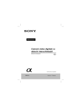 Sony NEX-6Y Instrucțiuni de utilizare