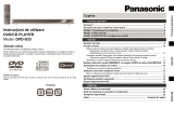 Panasonic DVDS33 Instrucțiuni de utilizare