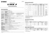 Yamaha EMX7 Specificație