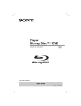Sony BDP-S185 Instrucțiuni de utilizare