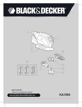 Black & Decker KA1000 Manual de utilizare