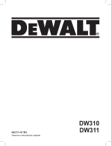 DeWalt DW311 Manual de utilizare