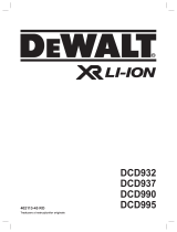 DeWalt DCD937 Manual de utilizare
