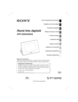Sony DPF-D830 Instrucțiuni de utilizare