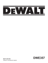 DeWalt DWE357 Manual de utilizare