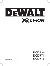 DeWalt DCD776 Manual de utilizare