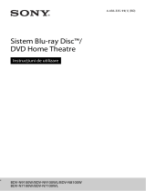 Sony BDV-N8100W Instrucțiuni de utilizare