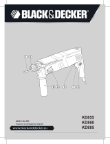 BLACK+DECKER KD855 Manual de utilizare
