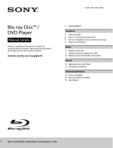 Sony BDP-S3500 Manual de utilizare