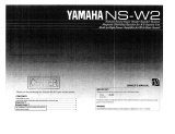 Yamaha NS-W2 Manualul proprietarului